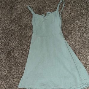 Hollister open back dress :)